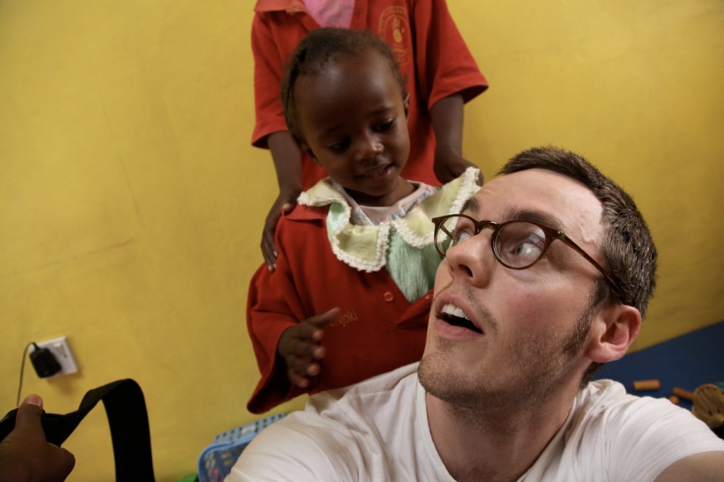 aaron at play w/ abbey